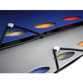 Liderpapel Cuaderno Espiral Micro Executive A4 Plástico 100 Hojas Cuadro 5mm Con Gomilla Plata