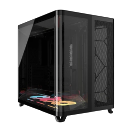 Corsair CC-9011320-WW AIR 5400 LX-R RGB iCUE LINK Midi Tower PC Negro Precio: 289.49999958. SKU: B133MRL3R4