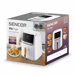 Freidora de Aire Sencor SFR 6551WH Blanco 1600 W 6,5 L Freidora de Aire Sencor SFR 6551WH Blanco 1600 W 6,5 L