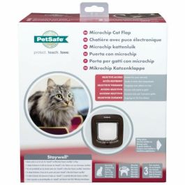 Petsafe PET0729849168114 Puerta para gatos con microchip Marrón Petsafe PET0729849168114 Puerta para gatos con microchip Marrón