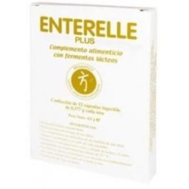 BROMATECH Enterelle Plus Fermentos Lácteos para Flora Intestinal 12 Cápsulas Precio: 11.4999995. SKU: B1DDA6A2NT