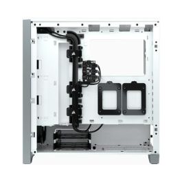 Corsair 4000X RGB Torre Midi ATX Blanca para PC Gaming con Ventana de Cristal Templado