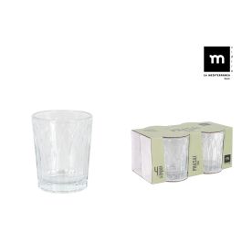 La Mediterranea Set 4 Vasos Chupitos de Cristal 63 ml Colección Phasai, Ø5x6 cm, ideal para licores y degustaciones (24 Cajas)