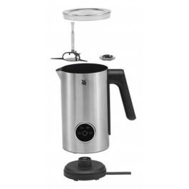 WMF 0413300011 Espumador de Leche Lumero Acero Inoxidable 150ml Espuma, 4 Funciones, Control Táctil, Apagado Automático
