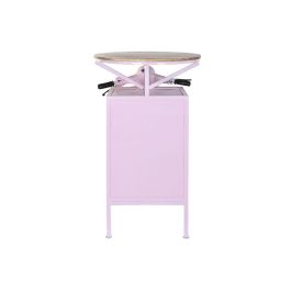 DKD Home Decor Mesa Shabby Pinki Rosa Palo de Hierro y Mango con 1 Estantería, Diseño Moto Scooter, 72x116x110 cm DKD Home Decor Mesa Shabby Pinki Rosa Palo de Hierro y Mango con 1 Estantería, Diseño Moto Scooter, 72x116x110 cm