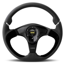 Momo MOMVNERO35000NER Volante Deportivo Nero 350 mm Piel Negra Ovalado para Tuning con Bocina y Radios Negros Brillantes Precio: 214.68999992. SKU: S3723195
