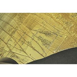 DKD Home Decor Cuadro Glam de Lienzo y PS Dorado/Negro con Diseño 'Chica Pendiente' 4.5 x 123 x 83 cm (2 Unidades)