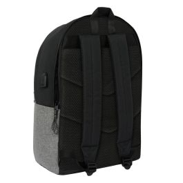 Mochila para Portátil Eckō Unltd. Rhino Negro Gris