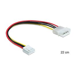 DeLOCK Cable de Alimentación Molex 4-pin a Floppy 0.22 m Multicolor Macho Hembra (83184) Precio: 7.2479. SKU: B18GSN37HX