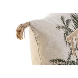 Cojin Boho DKD Home Decor Natural Beige 5 x 45 x 45 cm