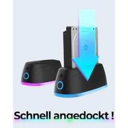 ICY BOX Docking Station para Discos Duros SATA 2.5" & 3.5" con USB 3.0