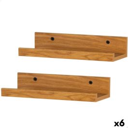 Estantes Max Home Madera MDF 25 X 5 X 10 CM (6 Unidades) Precio: 30.50000052. SKU: B1FK6Q84C3