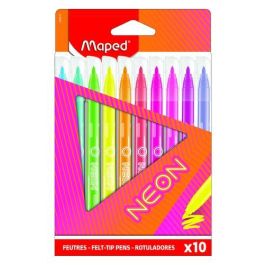 Maped Rotuladores Fluorescentes Neón Colores Surtidos Caja de 10 Unidades Precio: 3.69000027. SKU: B18VCZ4PSB