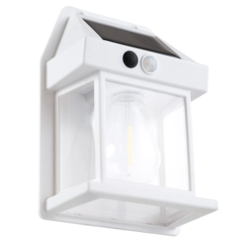 Asalite Aplique Solar LED ASAL-0289 3W 3000K 100Lm IP44 con Sensor PIR Blanco
