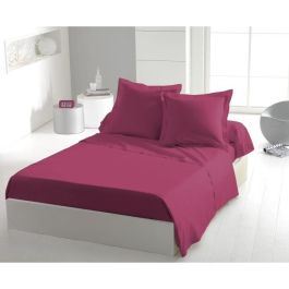 Lovely Home LOV3701393716062 Sábana Encimera 100% algodón 1 persona 180x290 cm Fucsia