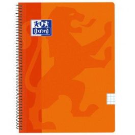 Bloc Oxford School Classic Tapa Pp Fº 80H Cuadric.5X5 90G Naranja 5 unidades Precio: 24.50000014. SKU: B1AB5LEYMC
