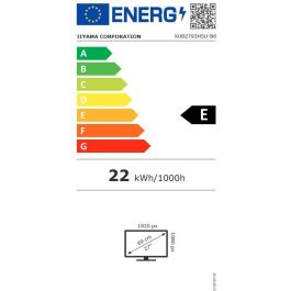iiyama XUB2793HSU-B6 Monitor ProLite 27" FHD IPS 100Hz 1ms HDMI DP Pivot VESA Altavoces Negro