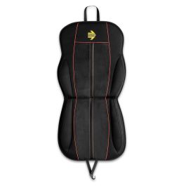 Momo MOMLSCU45BK Respaldo de Asiento Acolchado Universal para Coche Negro-Rojo con Espuma Laminada 10/4mm - Confort y Durabilidad