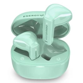 Energy Sistem StreetMusic Auriculares True Wireless Inalámbricos Bluetooth, 20h Batería, Driver 13mm, Estuche Carga, Color Menta