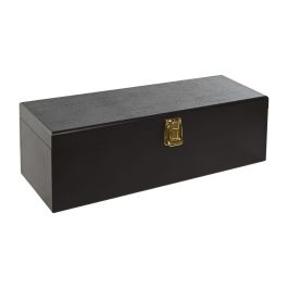 Set de Accesorios para Vino Home ESPRIT Marrón Madera MDF 36 x 11 x 12 cm