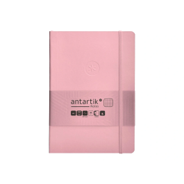 Antartik Cuaderno Antartik Notes Tapa Blanda A5 Hojas Cuadricula Rosa Pastel 80 Hojas 80 Gr FSC