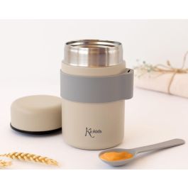 KioKids Termo Papillero Portátil de Acero Inoxidable 500 mL con Cuchara Beige | Mantiene 12h Calor/Frío | Para Bebés +0 meses KioKids Termo Papillero Portátil de Acero Inoxidable 500 mL con Cuchara Beige | Mantiene 12h Calor/Frío | Para Bebés +0 meses