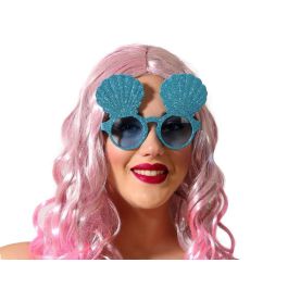 Gafas Sirena Fantasía Azules Decoradas con Conchas Brillantes para Disfraces Mágicos Precio: 1.49999949. SKU: S1131318