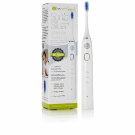 Beconfident SONIC SILVER Cepillo Dental Eléctrico Ultrasónico Blanqueador 38.000-76.000 Movimientos/Min Blanco/Plata Precio: 59.59000014. SKU: S0594103