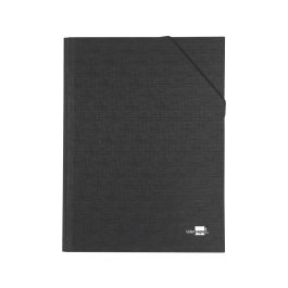 Carpeta Clasificadora Liderpapel 12 Departamentos Folio Prolongado Carton Forrado Negra