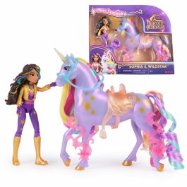 Spinmaster SPI6072668 Figuras Unicorn School Sophia + Wildstar - 5 accesorios - A partir de 4 años
