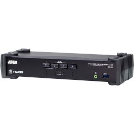 ATEN CS1824 Switch KVM HDMI USB 3.0 de 4 puertos, 4K Ultra HD (4096 x 2160 Px) 60Hz Precio: 481.49999964. SKU: B1GTSJMKTP