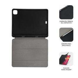 SUBBLIM Funda Shock Case para iPad Pro 11” 2021/20/18 Negro con Protección Anti-Caídas y Múltiples Ángulos de Visión