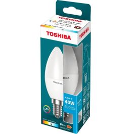 TOSHIBA Bombilla LED ESSENTIAL C37 E14 4.7W 6500K Luz Blanca Fría Precio: 1.2221. SKU: B12AMXCM48