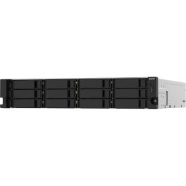 Qnap Servidor NAS Ts-1232Pxu-Rp 12 Bahías 4GB DDR4 RAID 0,1,5,6,10,50,60,JBOD Gigabit Ethernet