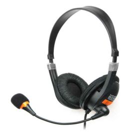 Auriculares con Micrófono Natec NSL-0294 Negro Naranja (1 unidad)