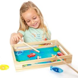 Juego de pesca de madera. 22x22x8.50cm Juego de pesca de madera. 22x22x8.50cm