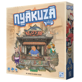 CMON Juego de Mesa Nyakuza NYA001ES - Juego de Reiner Knizia para 2-4 jugadores, 40 min