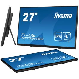 iiyama ProLite T2755MSC-B1 Monitor Táctil 27" Full HD IPS 1920x1080 5ms HDMI DP USB Negro
