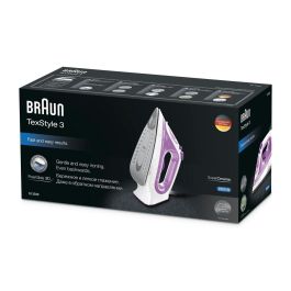 Braun Plancha de Vapor SI3030PU Texstyle - Sistema Anti-Cal - Flujo de Vapor 45 g/min