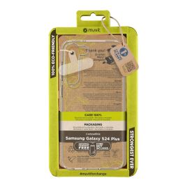 Muvit Funda Recycletek para Samsung Galaxy S24 - Material 100% Reciclado, Variedad de Colores Precio: 18.49999976. SKU: B16W85R87Z