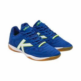 Zapatillas de Fútbol Sala para Adultos Kelme Indoor Copa Elastic Azul