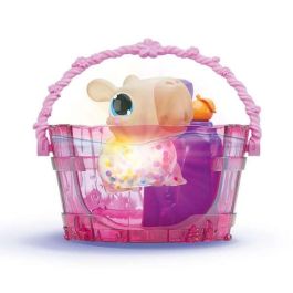Animagic Let's Glo Mascota Capibara Spa Time - Juguete de Baño Interactivo que Flota y Brilla para Niños +3 Años