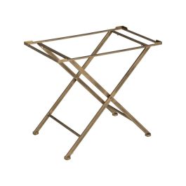 Mesa Oro Metal-Cristal 61 X 36 X 59 cm