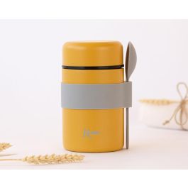 KioKids Termo Papillero Acero Inoxidable 500 mL Color Mostaza Con Cuchara Precio: 20.1586. SKU: B1E5L2XT48