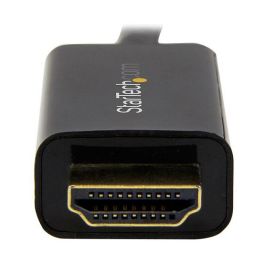 Adaptador DisplayPort a HDMI Startech DP2HDMM3MB 4K Ultra HD 3 m Negro