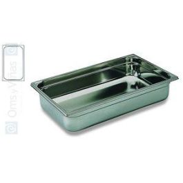 RIEBER Cubeta GN 1/1-100 Acero Inoxidable para Alimentos, Capacidad 11.7 Litros, para Chaffing-Dish, Sistema Gastronorm Precio: 75.2136. SKU: B13JZEDZNK