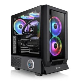 Thermaltake Ceres 350 MX Caja PC Midi Tower Negra con 2 Ventiladores de 140mm Preinstalados