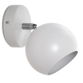 Emersyn HO-APL-GU10-006 Aplique de Pared Orientable para Bombilla LED GU10 (Sin Lámpara) de Aluminio, Luz de Acento Interior