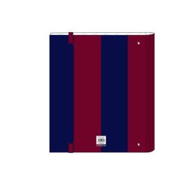 Carpeta de anillas F.C. Barcelona 24/25 Granate Azul marino 27 x 32 x 3.5 cm