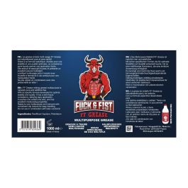 Lubricante Fuck & Fist 1 L Sin aroma